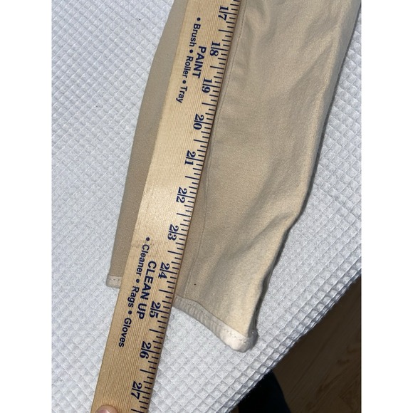 Grand Prix Breeches Beige Equestrian Horse Riding Pants Women's 29 Knee Pads - Picture 4 of 12